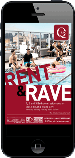 QLIC Rent and Rave eblast